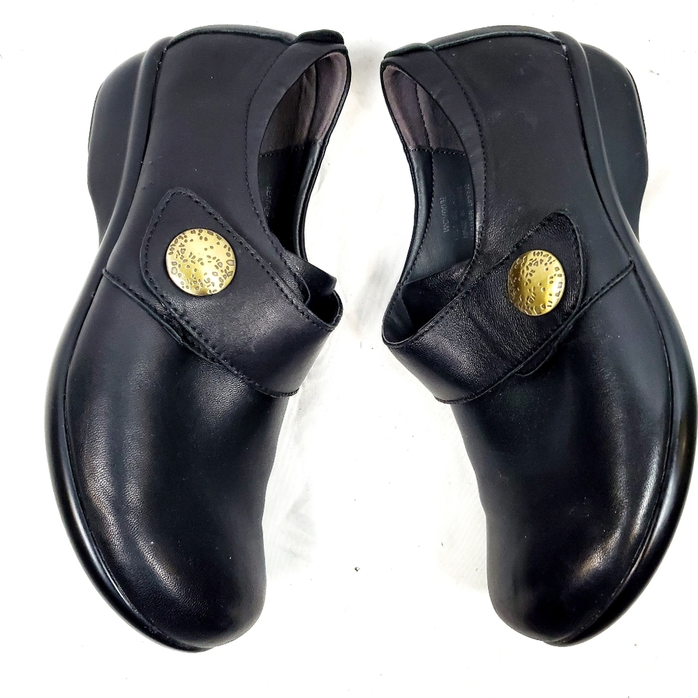 Propet Autumn Black Leather Wide Width Slip On Loafer‎ - Picture 4 of 8
